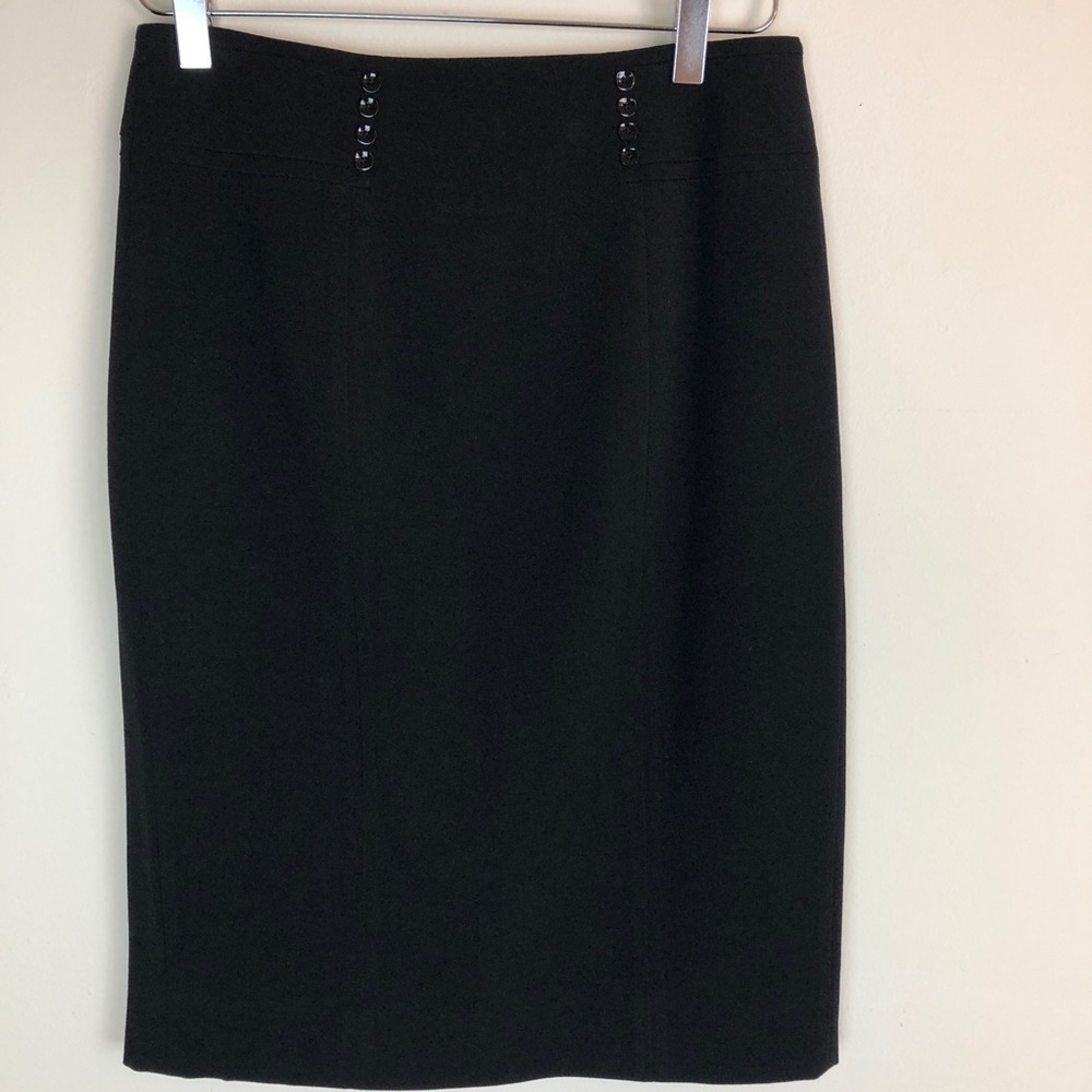 White House Black Market Black Skirt